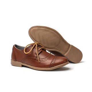 Sapato Sapatinha Oxford Feminino Couro Legitimo leve e  Confortavel