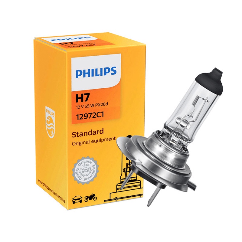 Lâmpada Farol Baixo Polo 2002 Até 2024 Philips Standard H7 Par em Oferta na Shopee