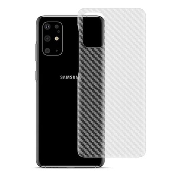 Película Traseira Fibra De Carbono Samsung Galaxy Note 10 Lite / A81 (Produto Importado De Alta Qualidade)