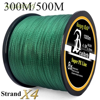300 / 500m Multifilamento 4 Fios Super Forte 12-100lb Pe Linha De Pesca Entrançada De Fibra