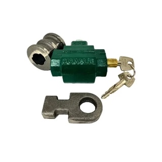 Cadeado De Aço Para Porta De Enrolar Com Chave Tetra Dovale(porta de loja)