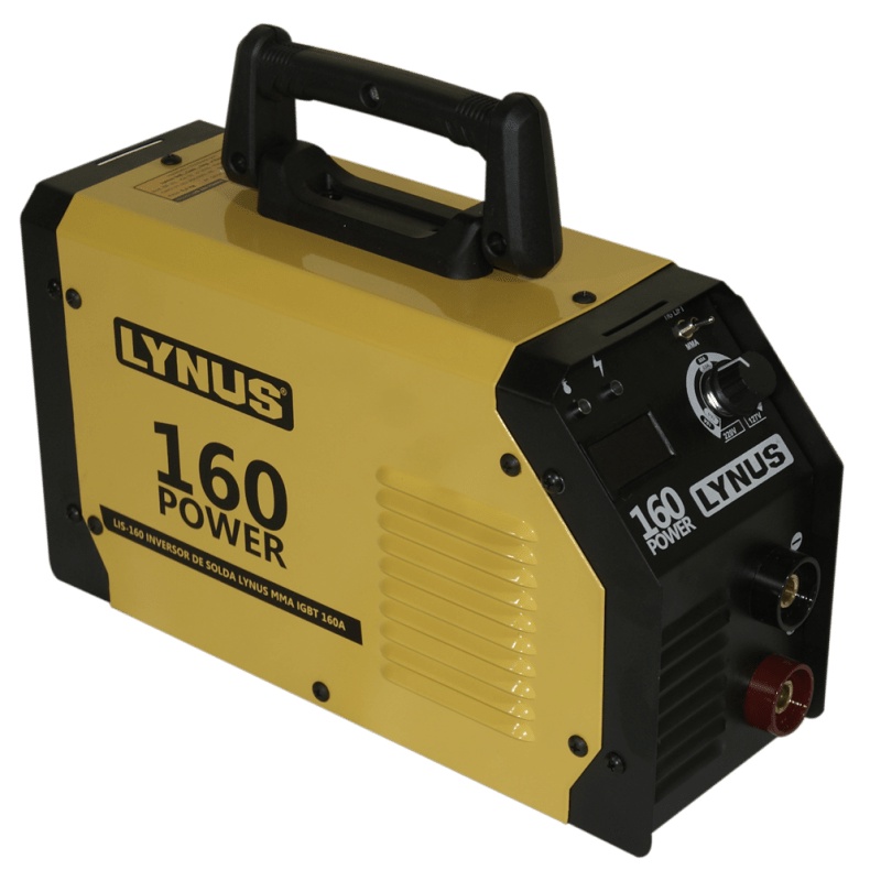 Máquina Inversora de Solda MMA 160A Bivolt  Lynus