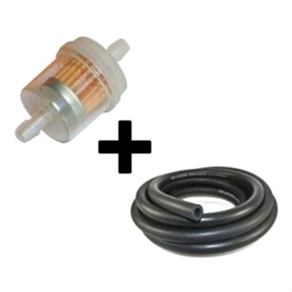 Filtro Gasolina Combustível Moto Carburada + 20 Cm Mangueira em Oferta na Shopee