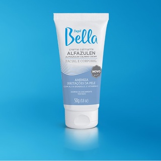 Creme Calmante Alfazulen Facial e Corporal Depil Bella 50g