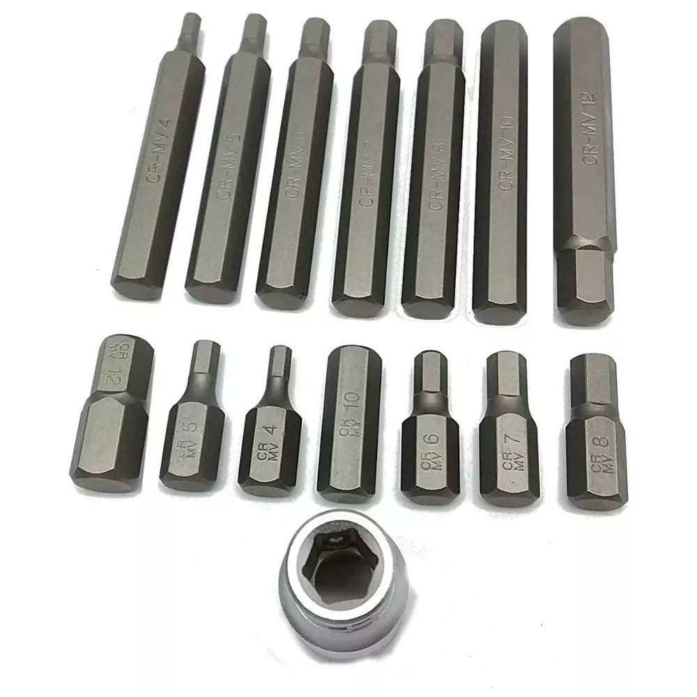 Kit Chave Allen Tipo Bit - 4 A 12 Mm / 11313 - Stels em Oferta na Shopee