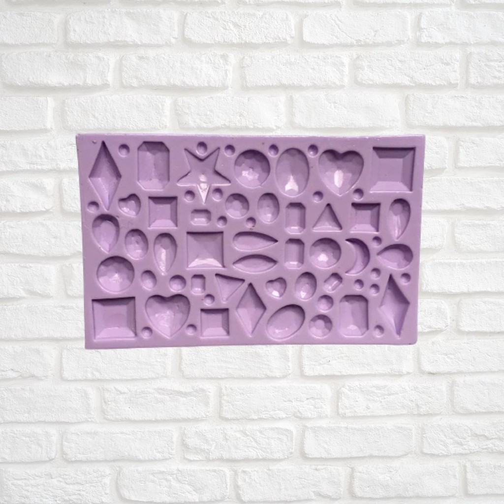 Molde De Silicone Pedras Acabamento Para Decorar F794