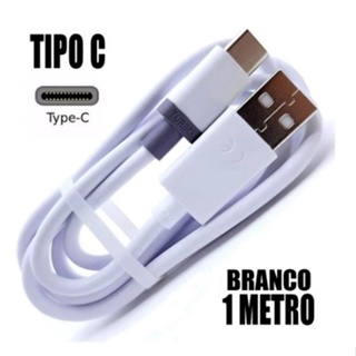 Cabo V8 Micro USB OU Cabo Tipo C Turbo J5 Prime J7 Prime J8 A10S A30S A31 A32 A21 A70 A71 A72 A50 A51 A11 A12 A01 A02 em Oferta na Shopee