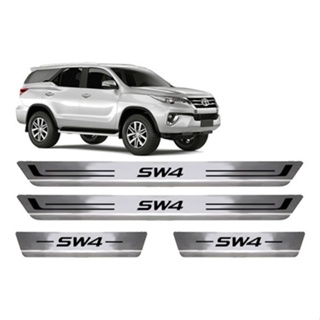 Soleira De Porta Aço Inox Escovado Toyota Hilux Sw4 - Todos em Oferta na Shopee