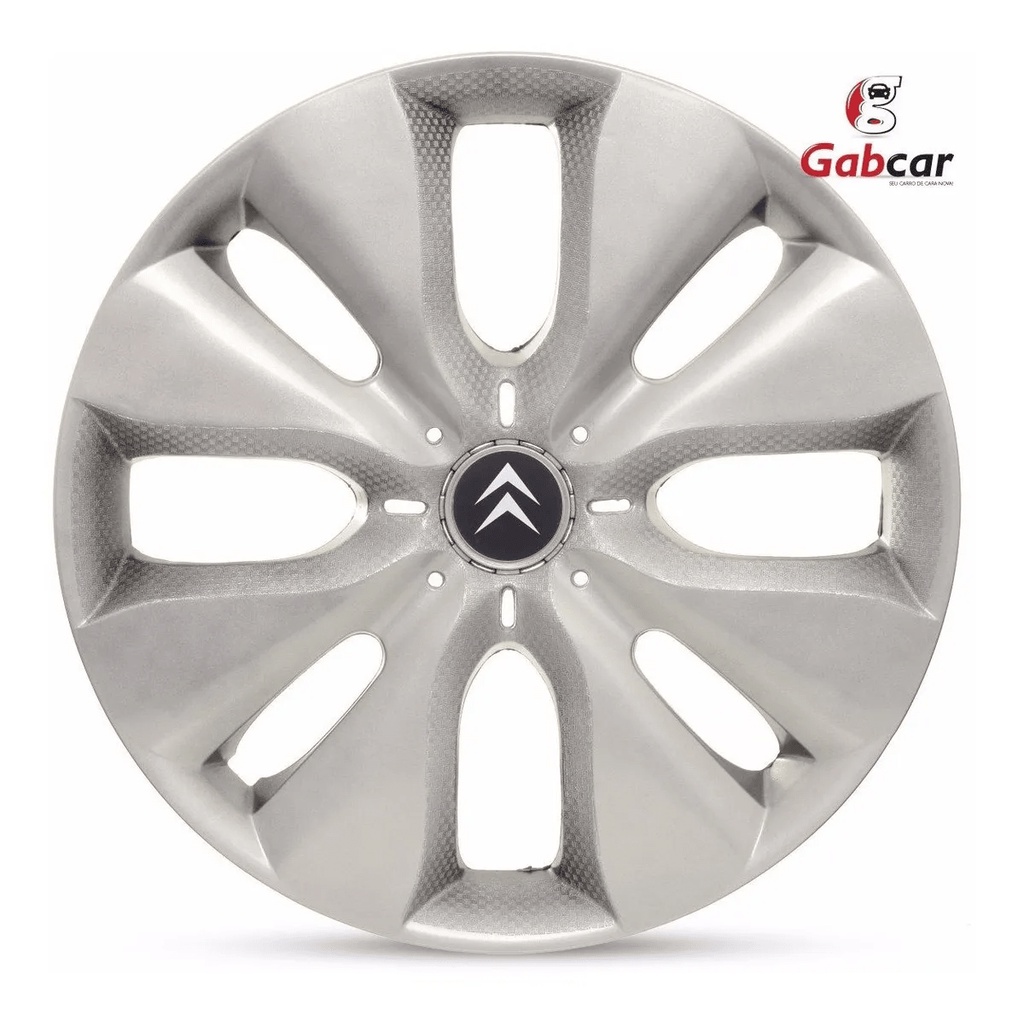 Calota Picasso 2000 2001 2002 2003 Aro 15 Prata Pressão Peça
