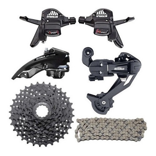 Kit Grupo Sunrun 24v Passadores Cassete Cambios 8v Corrente - Spare Parts and Accessories for Vehicles