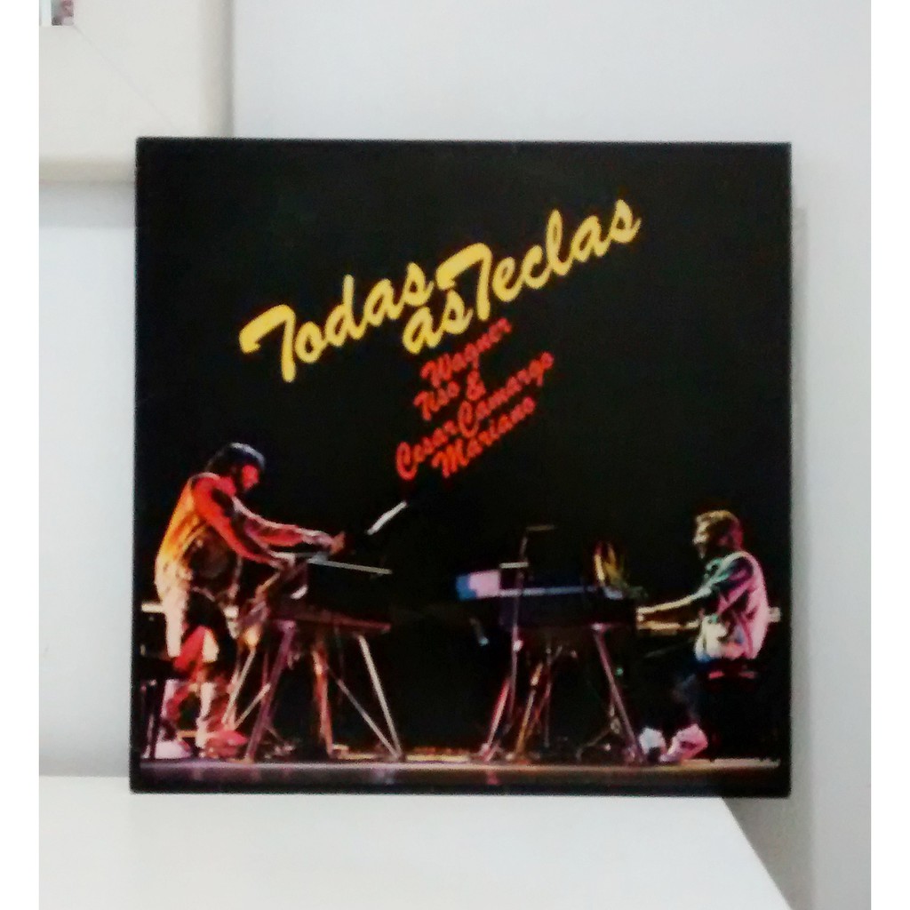 4 LPs (1 autografado) Cesar Camargo Mariano Wagner Tiso Nelson Ayres Todas As Teclas  Mitos Ponte Estrelas Prisma