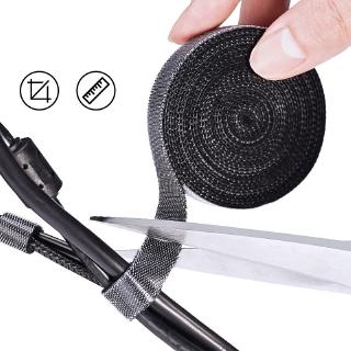 Management Velcro USB Cable Wire Tie Organizer Self-adhesive Nylon Tape  Roll | Shopee Brasil