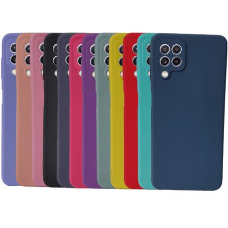 Capa Capinha Compatível Com Samsung Galaxy A22 A52 M32 A32 5G 4G A12 M12 M21 M31 A02 A02s Aveludada