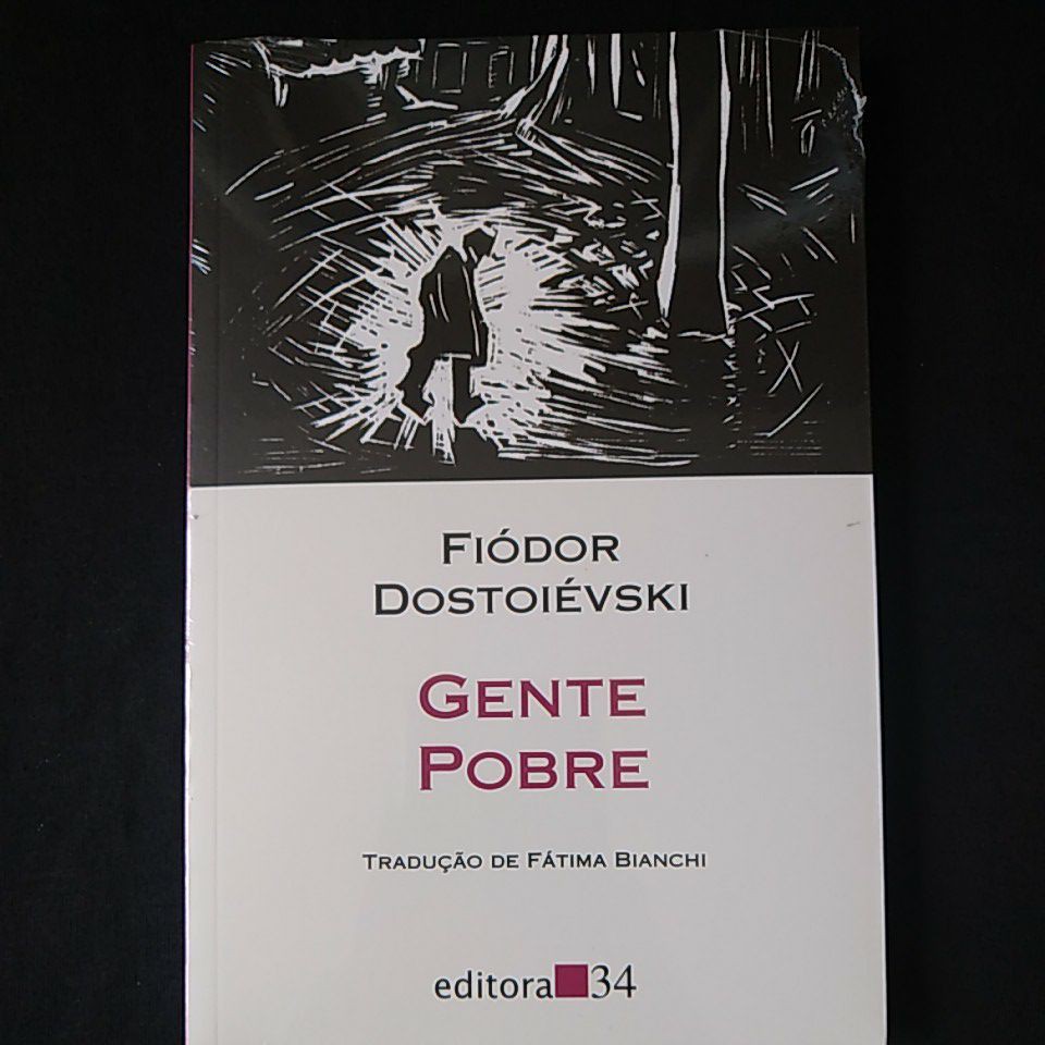 Livro Gente pobre, de Dostoiévski (Lacrado)