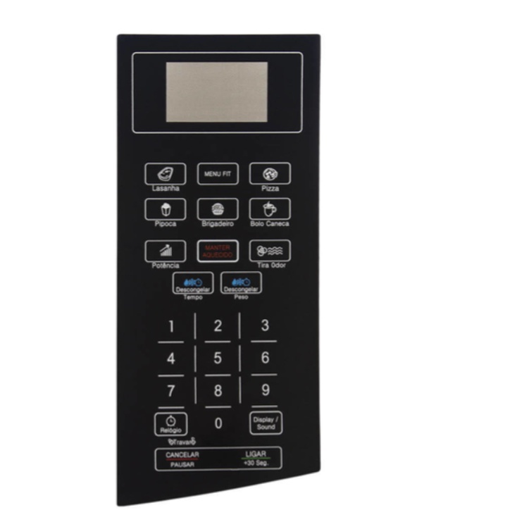 TECLADO COMPATIVEL MICROONDAS  PMO26 - PMO 26 INOX - PRETA