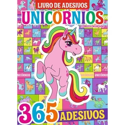 Unicórnios - Livro de Adesivos