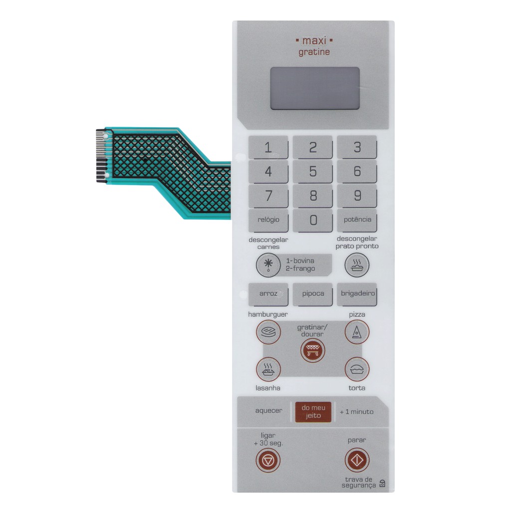 MEMBRANA MICRO-ONDAS COMPATÍVEL BRASTEMP BMG35 MAXI GRATINE