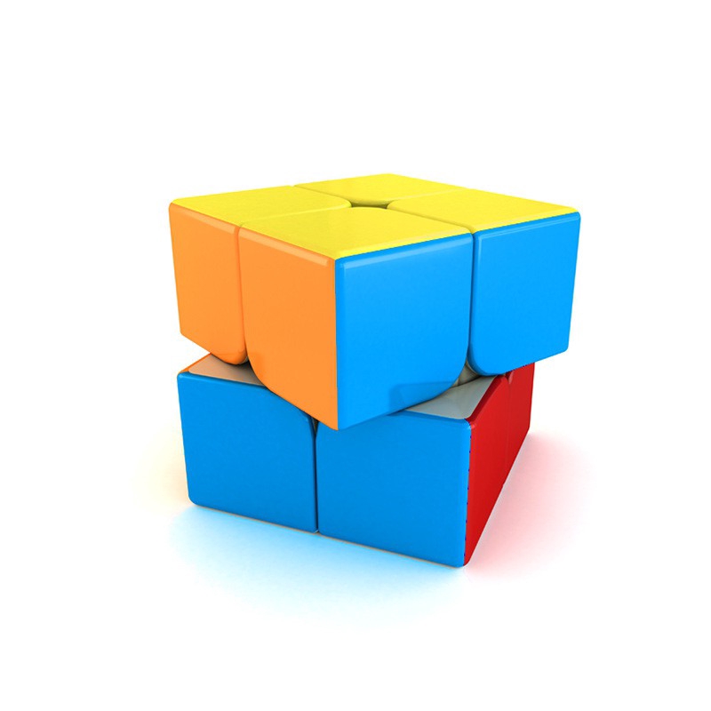 COOJA Speed Cube 2x2 Magic Puzzle Speed-Cubing Cube Magique Kids Toys Jeu Educatif Cadeau Enfant 