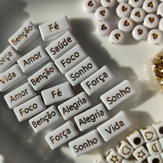 Promoção Kit Miçangas Douradas 170 peças Envio Imediato Jewelry DY Contas para fazer pulseiras em Oferta na Shopee