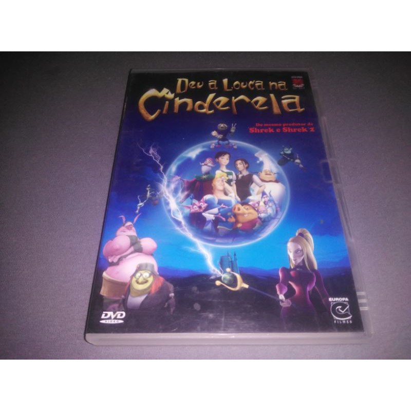 dvd deu a louca na Cinderela duplo usado original