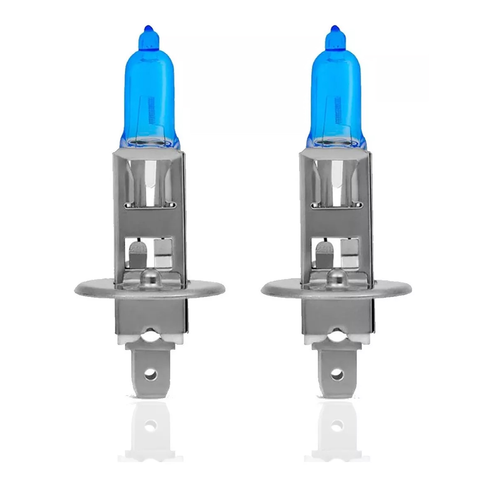 Par Lampada Super Branca H1 - Efeito Xenon 8500k Tech One em Oferta na Shopee
