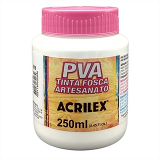 tinta pva fosca acrilex 250mL em Oferta na Shopee