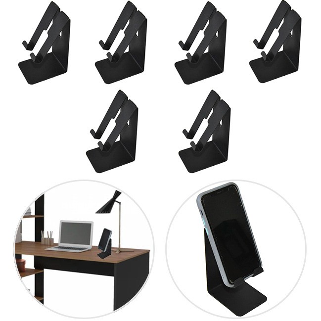 Promoção Atacado!!! Suporte De Celular Para Mesa Portátil Expositor Escritório Selfie Gamer Live Feito em Aço Sterk