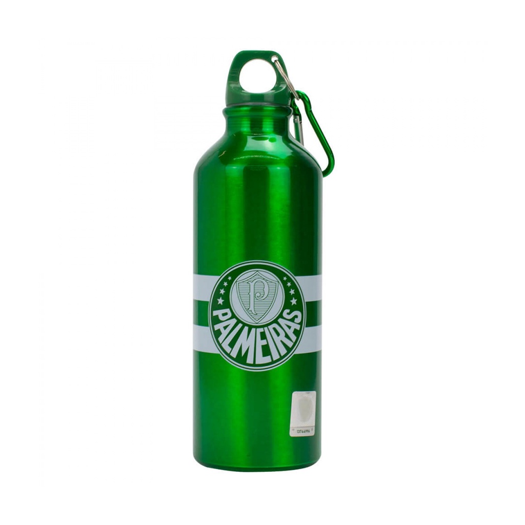 Garrafa Alumínio Com Prendedor 500ml - Palmeiras Original em Oferta na Shopee