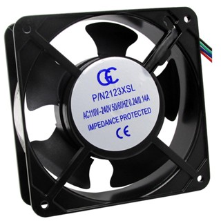 Micro Ventilador 120x120 Bivolt Fan Cooler Ventoinha 120x120x38 Bivolt 110/220v em Oferta na Shopee