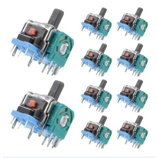 10 Botões Analógicos 3d Direcional Compatível com Controle Dualshock Dualsense Playstation 4 e 5 Ps4 Ps5 Reparo