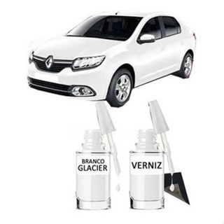 Tinta Tira Risco Renault Logan Branco Glacier Original em Oferta na Shopee