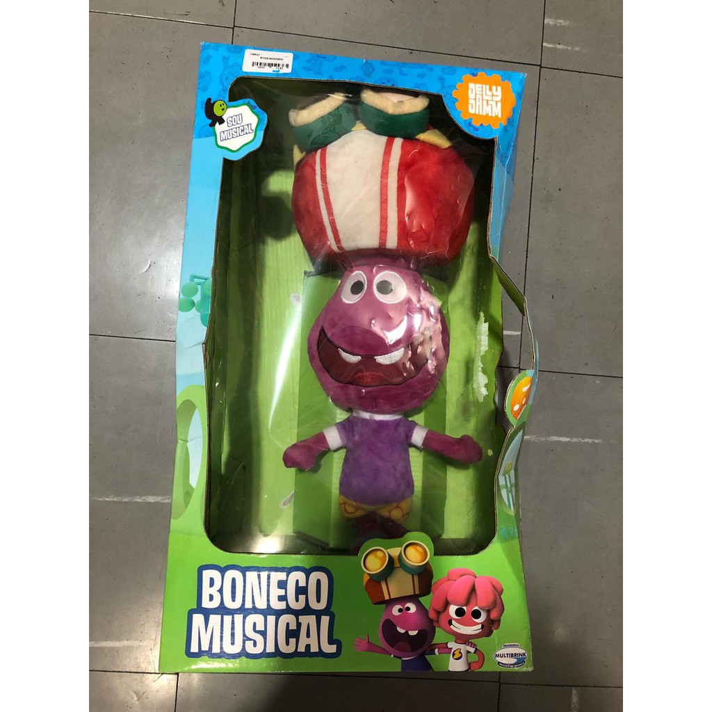 Boneco Goomo / Jelly Jam Shopee Brasil