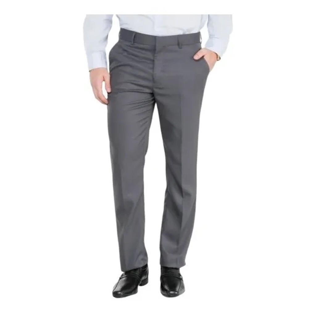 Calça social masculina hot sale slim fit cinza