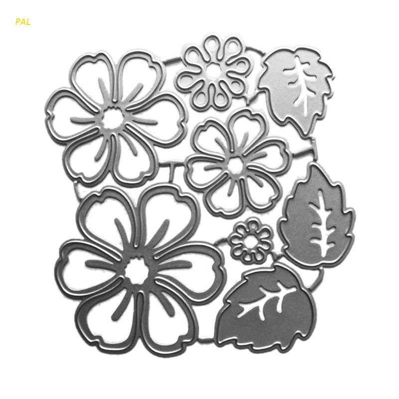 Pétala Corte Metal Morre Stencil Embossing Cartão Álbum Scrapbooking Selo em Oferta na Shopee