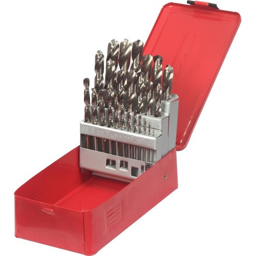 Kit Jogo De Brocas P/ferro C/25pçs + Estojo Extra Vazio