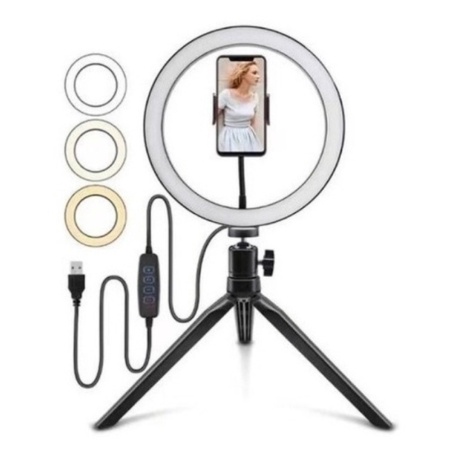 Ring Light Iluminador Ringlight Hing Light Led Profissional