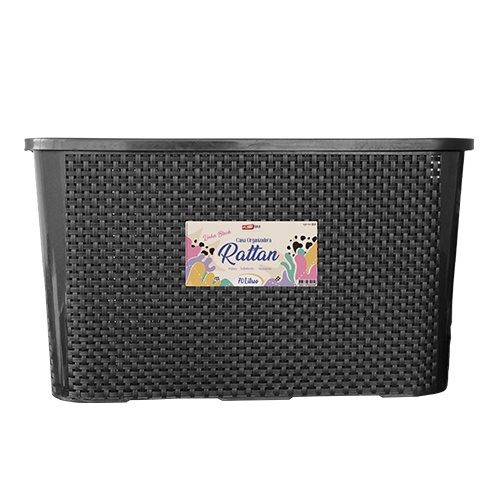 Caixa Organizadora Rattan 70 Litros
