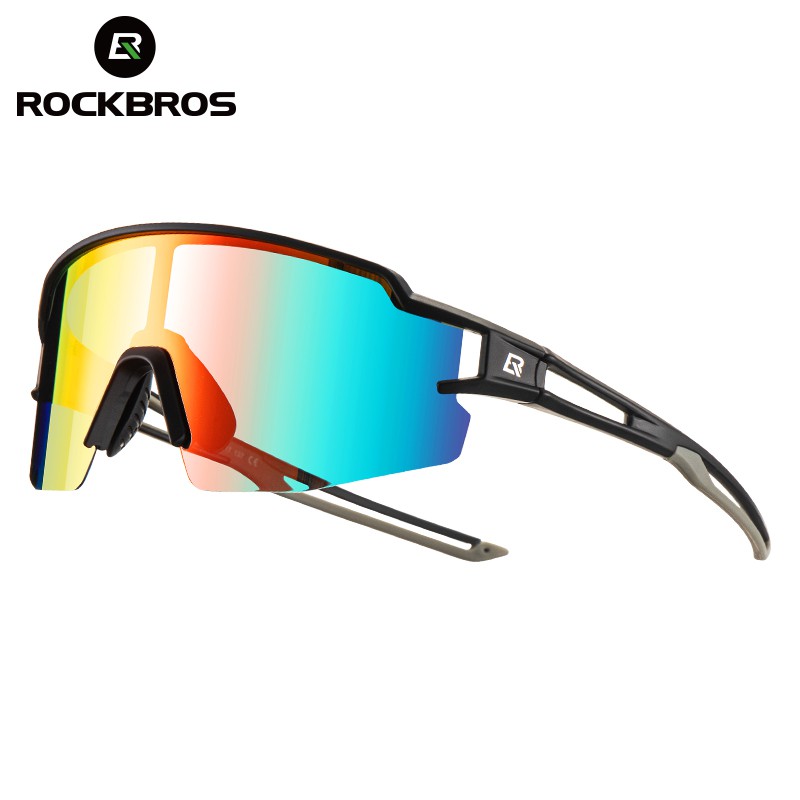Óculos ROCKBROS De Sol Esportivo Polarizado Para Homens E Mulheres Leves UV400 Pesca Fotocromática Exterior