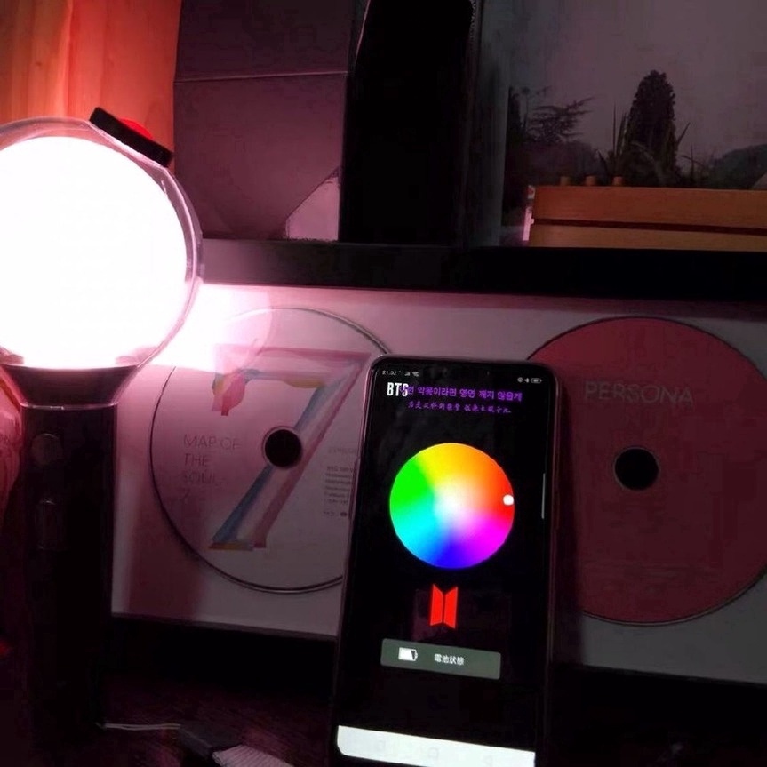 BTS Army Bomb Ver.4 Bluetooth Lightstick Kpop Bts Chaveiro Bluetooth Edição Especial Mapa Da Alma Concer