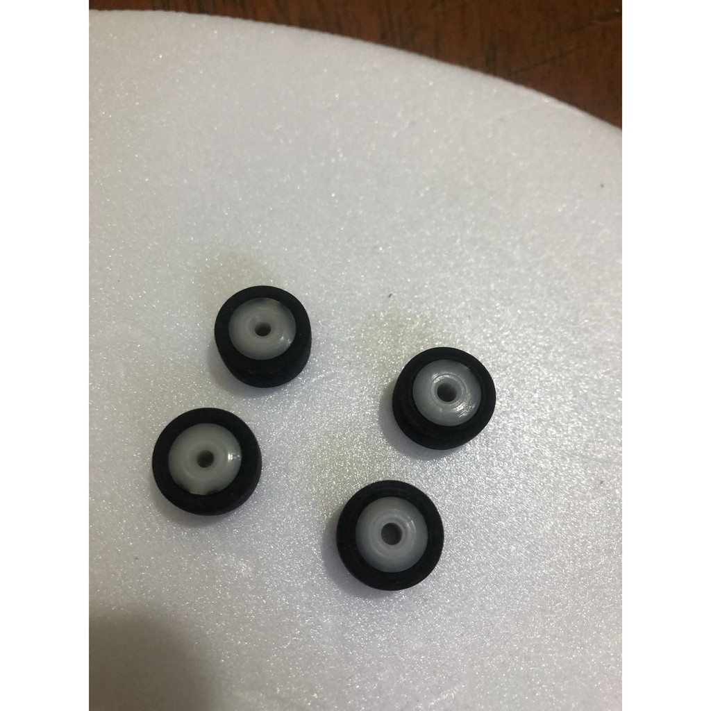 2 Peças Rolo Pressor Furo Fino Para Toca Fitas E Tape Deck's audio cassete rádio