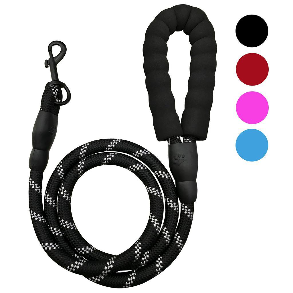 Guia De Passeio Corda Reforçada Para Cães Cachorro Grande Médio Porte Resistente LR-0134