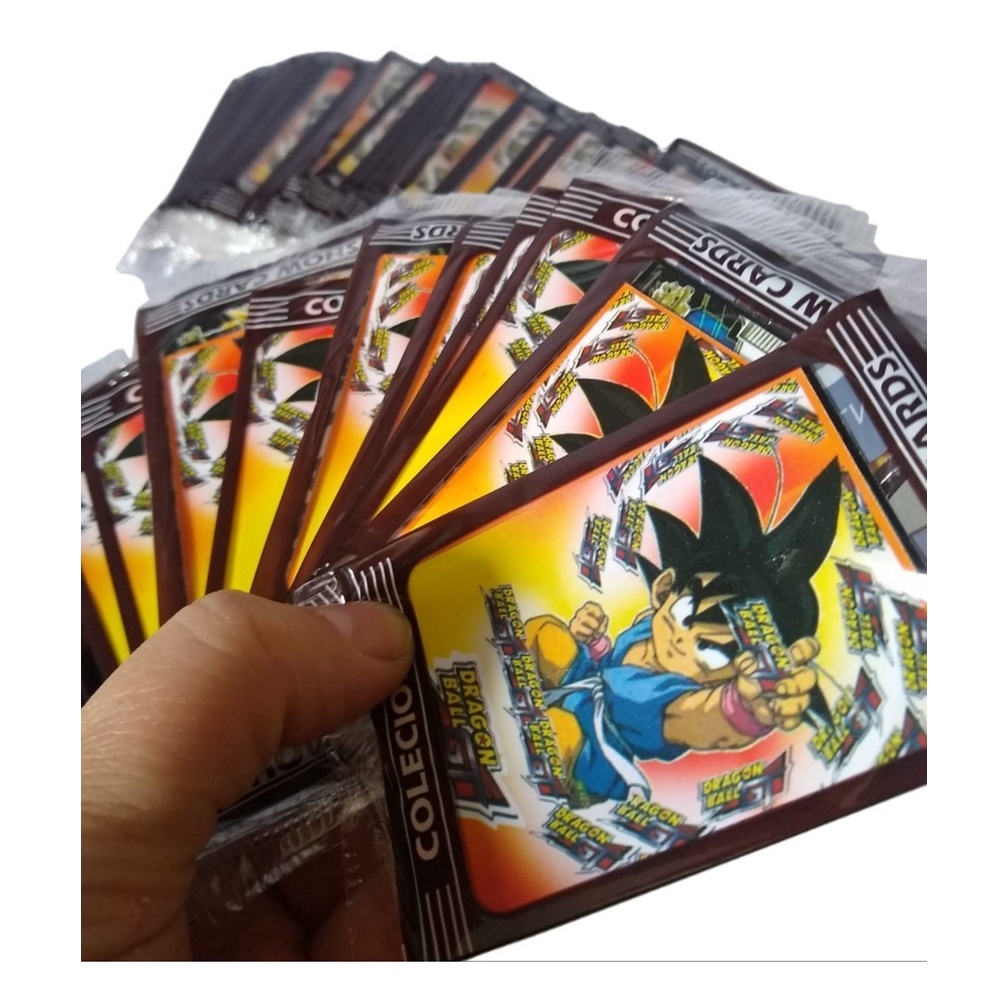 Lote De 50 Cartas De Dragon Ball Super En Inglés – Incluye 5 Cartas Holo, Sin Duplicados, Ideal Para Jugadores Y Coleccionistas