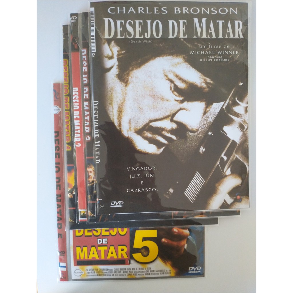 Coleção Charles Bronson (Desejo De Matar