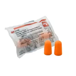 Protetor Auricular 3M Espuma Ouvidos Abafador Laranja