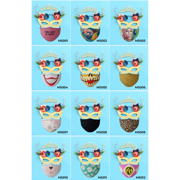 Máscara para Proteção - COVID - Carnaval