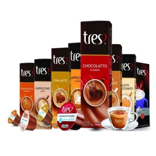 cápsulas de café ou chá três corações 10 cápsulas