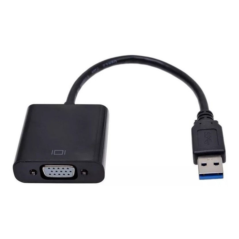 Placa Vídeo Externa Adaptador Usb Vga 2.0 Via Cabo Usb W-xp