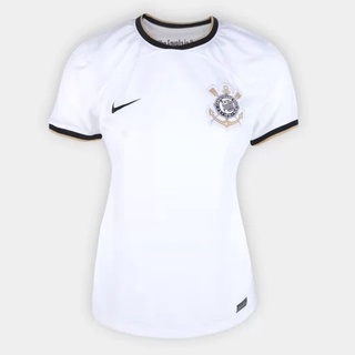 Camiseta Do Corinthians Baby Look Branca Camisa Feminina Lançamento Tá Barato D+
