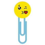 Aplique Decoupage Clip Emoji Beijo Apm8-1018 em Papel e Mdf 8cm Litoarte em Oferta na Shopee