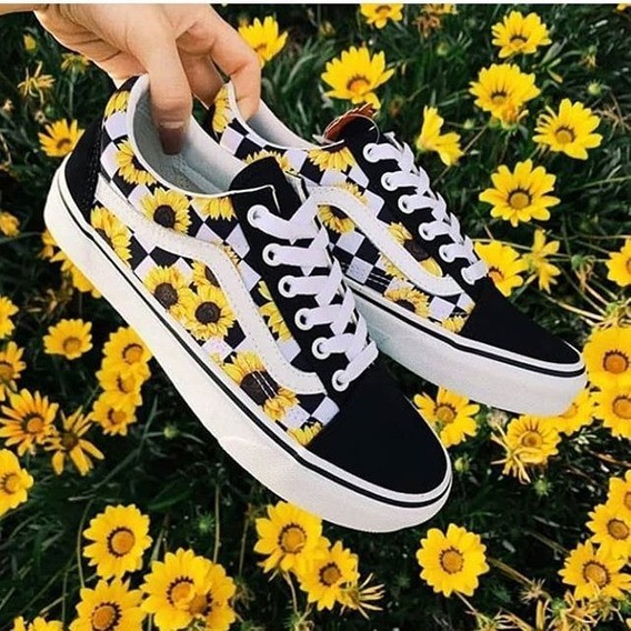 vans old skool girassol